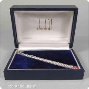 Dunhill STG silver Swizzle Cocktail stick Lon 1972 Image