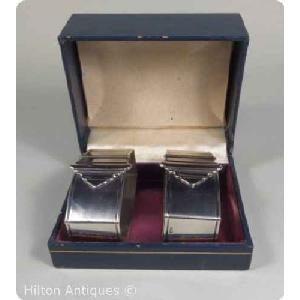 Continental PR vintage 800 silver Napkin Rings Image